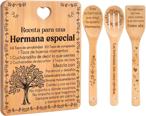 Vista 24 de Regalos de cumpleaños número 30 para mujeres – Regalos de cumpleaños número 30 para hombres, tabla de cortar, hecha de bambú grabada "Year 1995 News