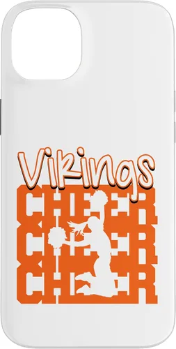 Vista 15 de Vikings Cheer Back to School Cheerleading Spirit O Case for iPhone 16