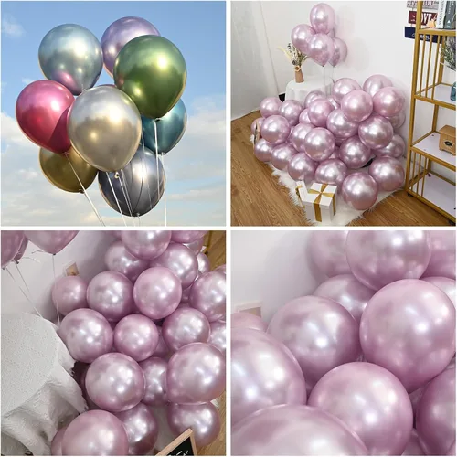 Vista 132 de Globos negros