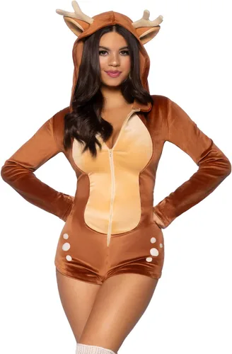Vista 13 de Leg Avenue - Disfraces de animales adorables y variados para mujer Vaca cómoda
