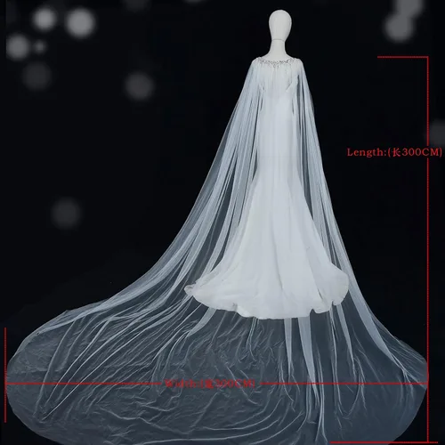 Vista 6 de ULAPAN Capas de boda con diamantes de imitación, chal de abrigo de perlas para vestido de novia, chamarras y bolero