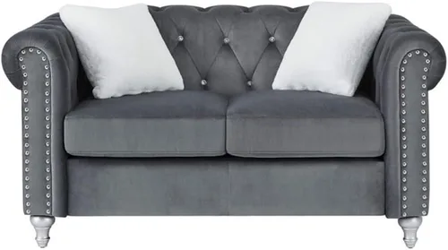 Vista 4 de Sillón Glory Furniture Delray, Gris