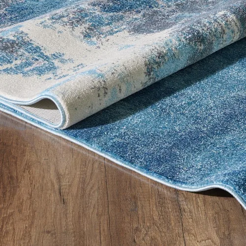Vista 3 de Luxe Weavers Nuvola - Alfombra abstracta Azul