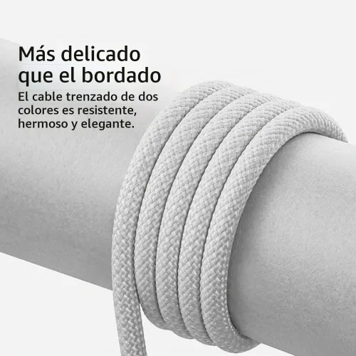 Vista 3 de Cable de carga rápida USB C a USB C de 6/10 pies para iPad Pro de 12.9 pulgadas 6ª/5ª/4ª/3ª generación, iPad Pro de 11 pulgadas 4ª/3ª/2ª/2ª/1ª, iPad