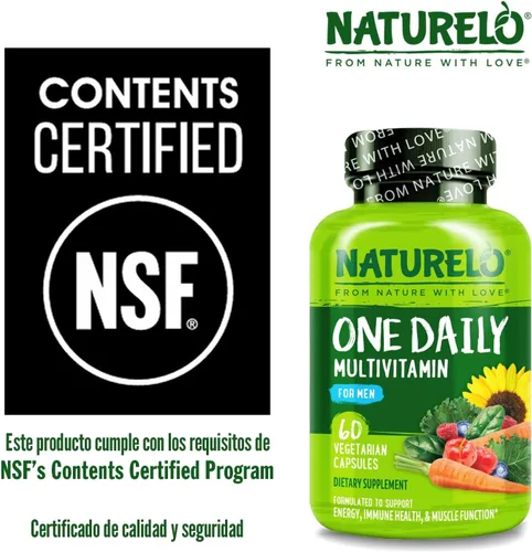 Vista 5 de NATURELO - Multivitamínico diario para los hombres