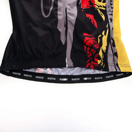 Vista 7 de Ciclismo Jerseys Hombres,Mountain Bike Jersey Verano manga corta transpirable Bicicletas Tops Riding Bike Camisas de secado rápido, 1cf0161