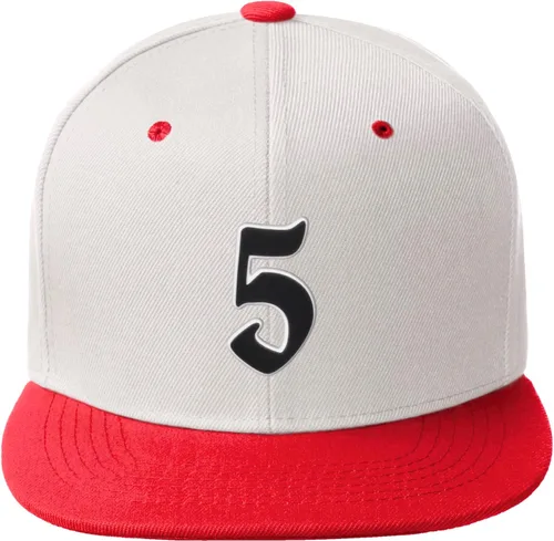 Vista 45 de Daxton Gorra clásica con visera de billete plano con letras del alfabeto inglés antiguo de la A a la Z
