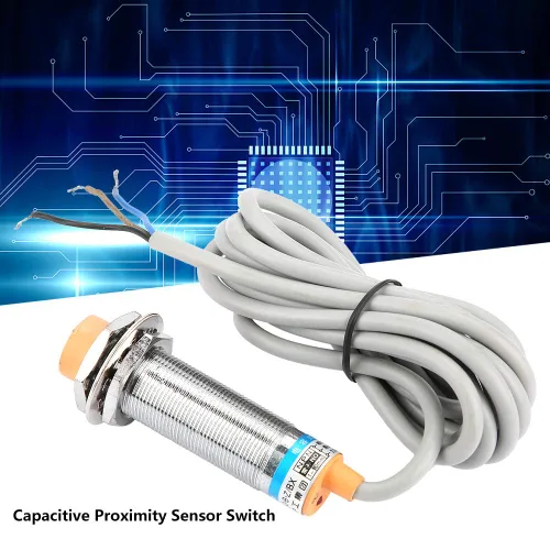 Vista 2 de Interruptor de proximidad, LJC18A3-B-Z/AX Detección 0.394 in 6-36 VDC Sensor de Proximidad Capacitivo Interruptor NPN Normalmente Cerrado (NC) 3