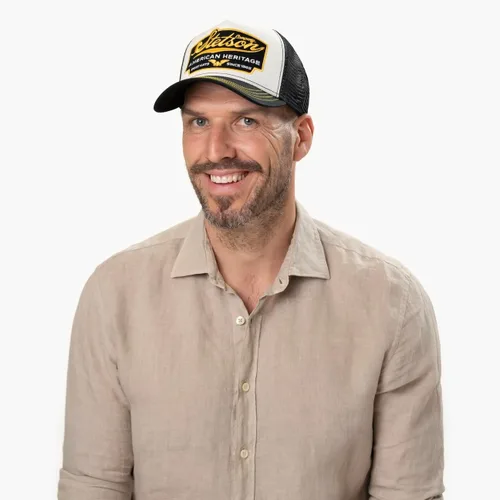 Vista 3 de Stetson American Heritage Trucker Gorra MujerHombre