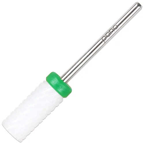 Vista 10 de PANA Broca de cerámica de barril grande de 3/32 pulgadas, grano grueso 2X - Broca de uñas acrílicas o de gel duro de eliminación rápida