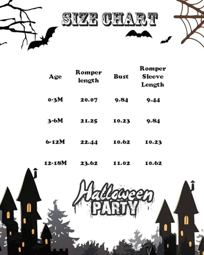 Vista 3 de Ropa de disfraz de esqueleto de Halloween para bebés y niñas recién nacidos