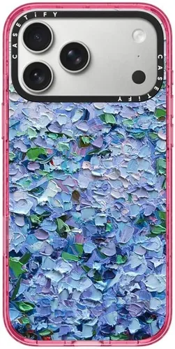 Vista 101 de CASETiFY Impact iPhone Air Case [Delgada/Compatible con Magsafe / 8.2 ft. Protección contra Caídas de Grado Militar 4X] - Lazos - Rosa Arcos