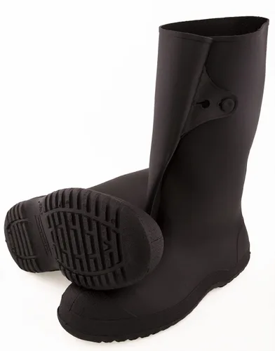 Vista 3 de Tingley Rubber 35141 Work Brutes Sobrezapato de PVC de 14 pulgadas con botón, 2X, negro