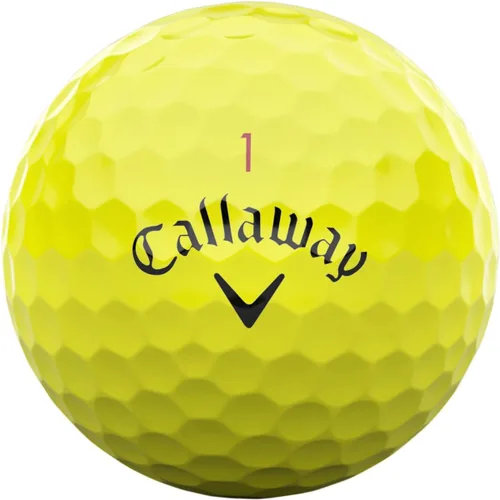 Vista 3 de Pelotas de golf Callaway Chrome Tour X Amarillo