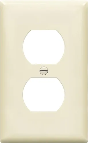 Vista 22 de ENERLITES Placa de pared dúplex para tomacorriente para receptáculos, cubierta de toma de corriente eléctrica jumbo, acabado brillante, de gran Negro