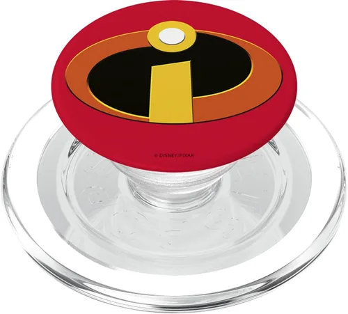 Vista 8 de Disney Pixar Incredibles Classic Logo Rojo - PopSockets Grip and Stand for Phones and Tablets