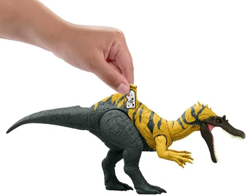 Vista 6 de Jurassic World Mattel - Figura de dinosaurio salvaje ruge y golpea modelos surtidos (HLP14)