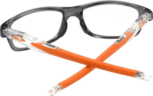 Vista 4 de BroLizard Brazos de repuesto para marco transparente satinado Oakley Crosslink de vidrio - B