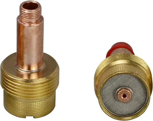 Vista 8 de RIVERWELD Cuerpo de pinza de lente de gas TIG de gran diámetro Jumbo 45V Series 45V116 1/16 "45V64 3/32" 995795 1/8" 45V63 5/32" Fit SR WP 17 18 26