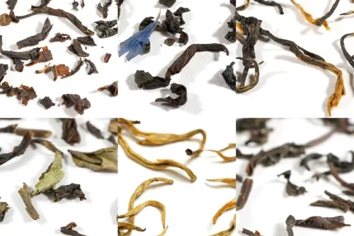Vista 5 de Beantown Tea & Spices - Paquete económico de muestras de té. 30 muestras de té gourmet de hojas sueltas y 100 filtros. Paquete variado. Gran idea