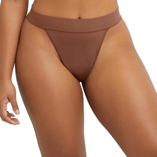 Vista 2 de Maidenform Women's Seamless, Long Leg Thong Panties, No Show Underwear, 3-Pack