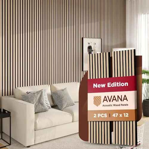 Vista 27 de Paquete de Muestras de Color de Paneles de Pared Acústicos Avana - Paneles de Madera Premium para Decoración de Paredes - Insonorización