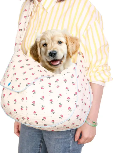 Vista 4 de Transportador de mascotas para gatos, perros pequeños Blanco