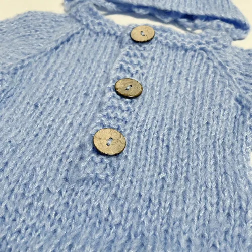 Vista 6 de 2 piezas de accesorios de fotografía para recién nacidos, trajes de fotos para niños, sesiones de fotos de bebé, disfraz de niña con sombrero de oso