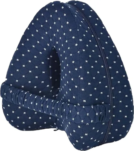 Vista 8 de Almohadas de alineación para personas que duermen de lado, almohada de alineación de cadera, almohada de espuma viscoelástica para piernas