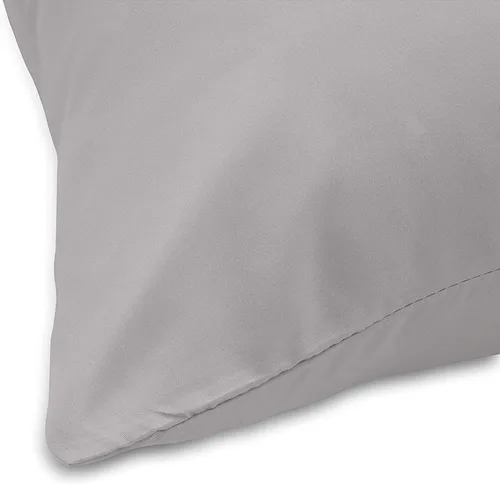 Vista 4 de Funda de almohada juvenil de 16 x 22 pulgadas, tamaño de 2 piezas, funda de almohada de viaje para niños, cierre de cremallera, 500 hilos, 100%