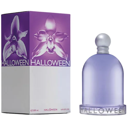 Vista 7 de Halloween Eau De Toilette para mujer. Fragancia floral marina de larga duración con notas de violeta, magnolia y pimienta