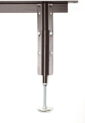 Vista 2 de Sistema de soporte central universal de alto perfil resistente para camas de madera con capacidad para 1400 libras, tamaño Queen con agarres de goma