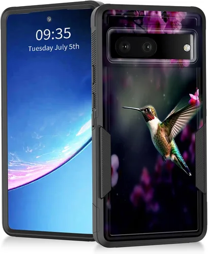 Vista 82 de Funda para Pixel 7a, resistente de doble capa híbrida de policarbonato duro de goma suave a prueba de golpes para Google Pixel 7A 6.1 pulgadas