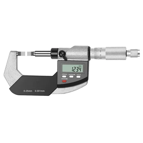 Vista 12 de Micrómetro digital con rango de medición de 0-1"/0-25mm, herramienta de medición de micrómetro electrónico, pulgadas/métrico