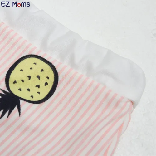Vista 3 de EZ Moms 2 paquetes de pañales de natación para bebé, reutilizables, suaves y sedosos, pañales de natación lavables para niños y niñas, 2T, pañales