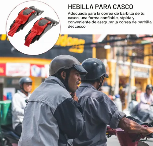 Vista 7 de iplusmile Hebilla de liberación rápida para casco de motocicleta, hebilla de repuesto para piezas de casco, kit de hebilla de liberación rápida