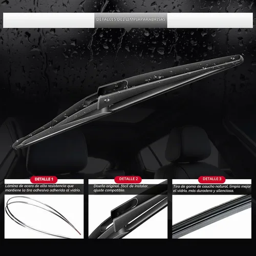 Vista 4 de Limpiaparabrisas trasero y brazo para Nissan Pathfinder 2013-2020