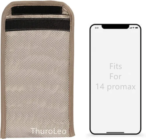 Vista 11 de Faraday - Funda de protección EMF para teléfono, compatible con iPhone 14, compatible con iPhone 14, funda de seguridad antiradiación, llave RFID