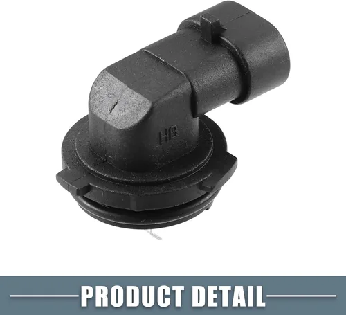Vista 7 de Soporte de bombilla antiniebla Socket 1445 H1 para vehículo de automóvil de plástico negro