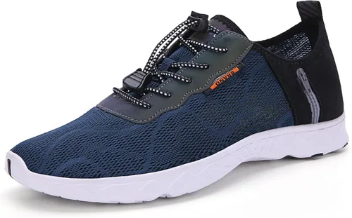 Vista 2 de Whatseaso Zapatos acuáticos para mujeres y hombres, ligeros, de secado rápido, para playa, adultos, zapatos deportivos para natación, surf, piscina
