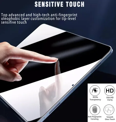 Vista 4 de Protector de pantalla de privacidad para iPad de 10.2 pulgadas (9ª/8ª/7ª generación, 2021/2020/2019), película de vidrio templado antiespía