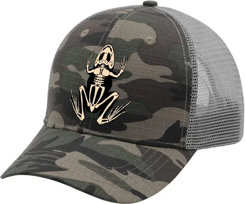 Vista 2 de devor Hats Bone Frog Dad Hats for Women Graphic Dad Hats Adjustable