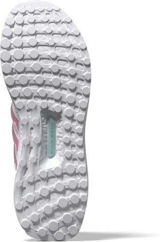 Vista 3 de adidas Tenis Ultraboost 1.0 Neon para mujer, BlancoBliss PinkLucid Lemon