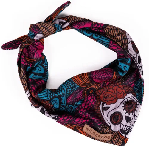 Vista 27 de Wilderdog Bandana para perro con material ligero de malla de mezcla de poliéster de secado rápido en agave