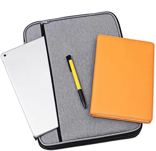 Vista 4 de BTSKY Organizador universal A4 para documentos, impermeable, organizador de equipo de viaje, con cremallera, bolsa de archivos de documentos