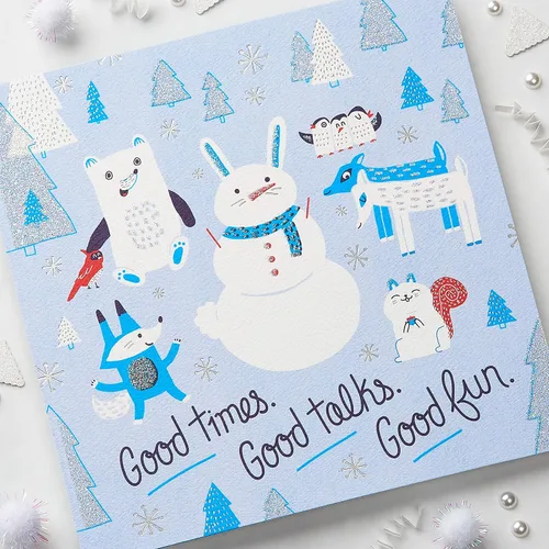 Vista 5 de Tarjeta de Navidad de American Greetings (Alegría Todo el Año)
