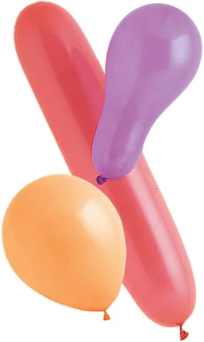 Vista 3 de Globos de látex de formas y tamaños surtidos, 25