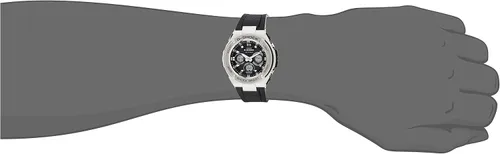 Vista 4 de Casio G-Shock GSTS310-1A - Reloj deportivo de cuarzo japonés de poliuretano negro