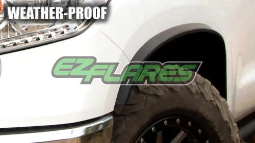 Vista 9 de EZ Flares - Guardabarros de goma de espuma flexible universal para todo terreno de extensión de 1 pulgada