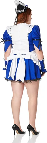 Vista 2 de California Costumes - Disfraz de Alicia Mad para mujer